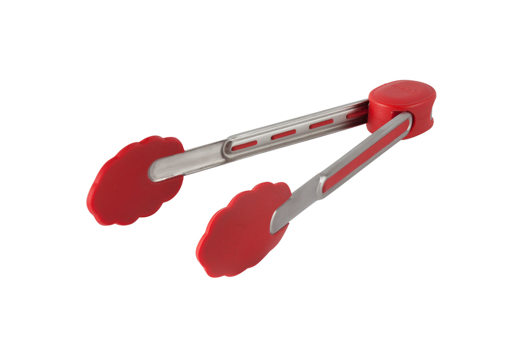 Silicone Utility Tongs 24cm Red